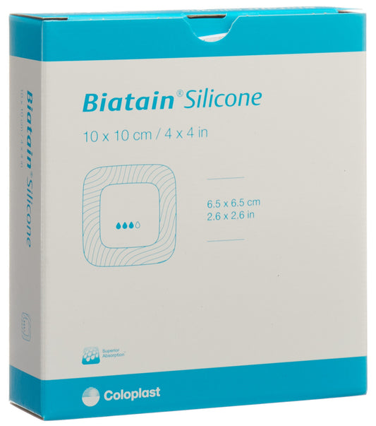 BIATAIN Silicone Schaumv 10x10cm selbsth