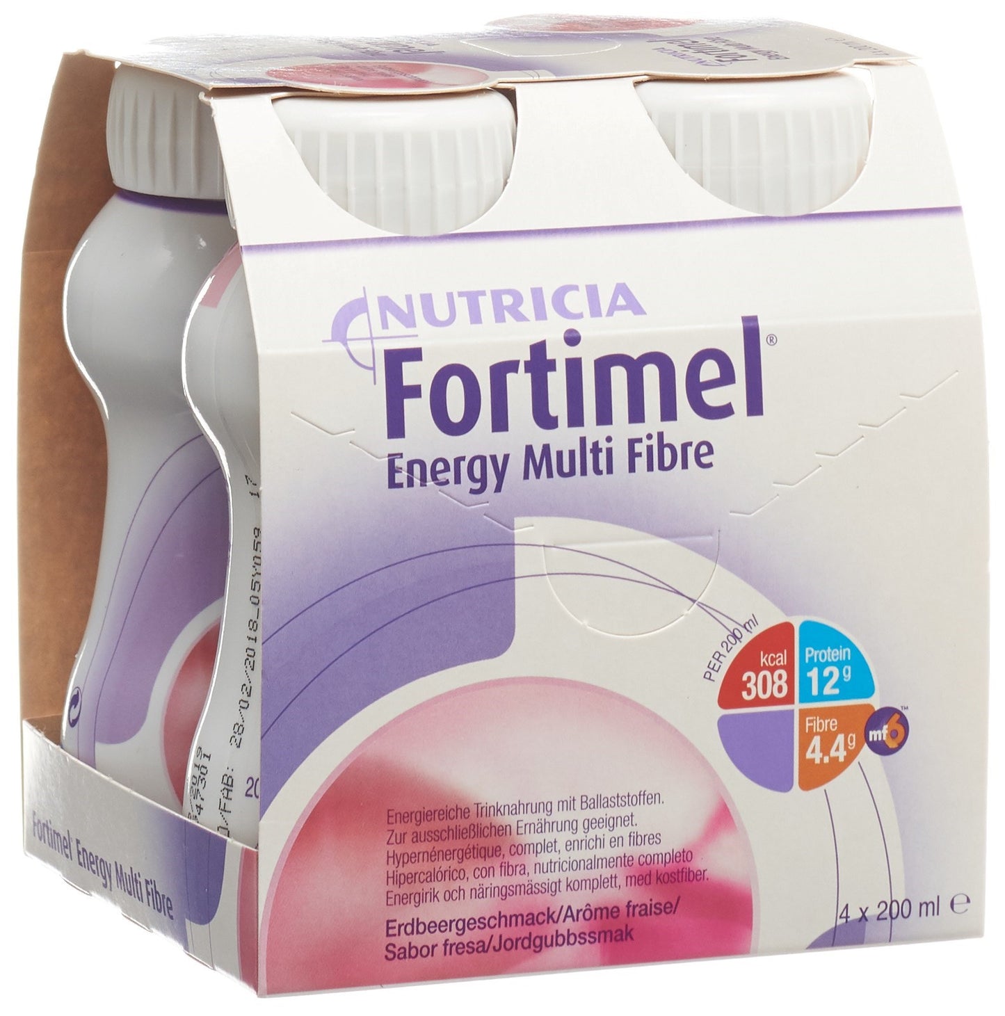 FORTIMEL Multifibre 1.5 kcal Erdbeer