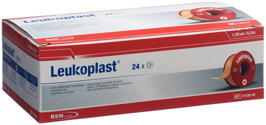 LEUKOPLAST Fixierpfla 9.2mx1.25cm hf o Ring