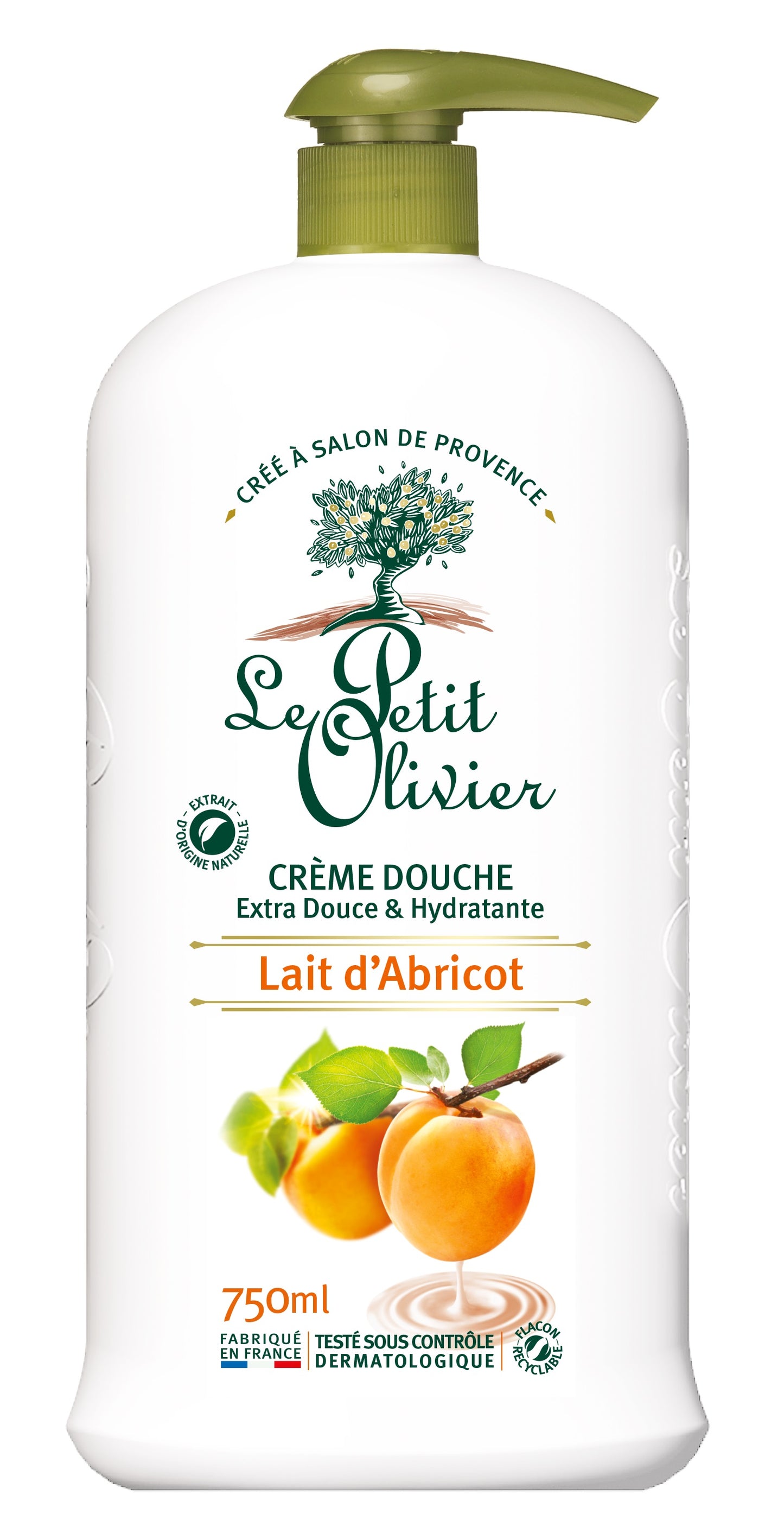 LE PETIT OLIVIER Duschcreme Aprikose Hypo