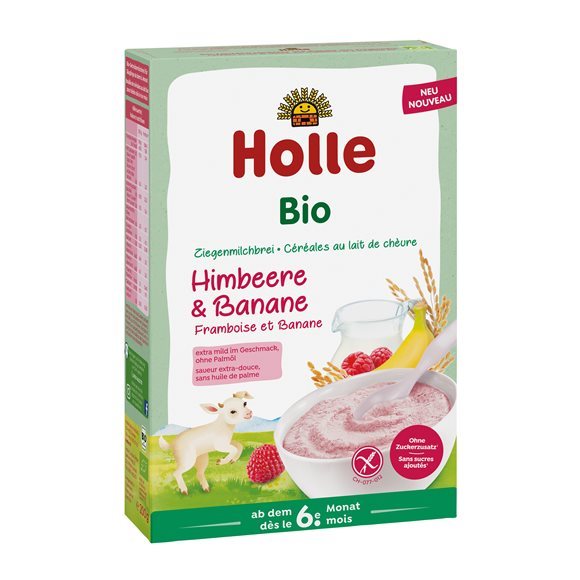 HOLLE Milchbrei Ziegenmilch Himb Bana Bio
