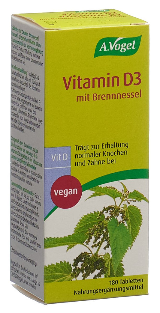 VOGEL Vitamin D3 mit Brennnessel Tabl