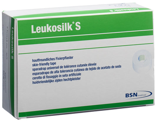 LEUKOSILK S Heftpflaster 9.2mx2.5cm weiss