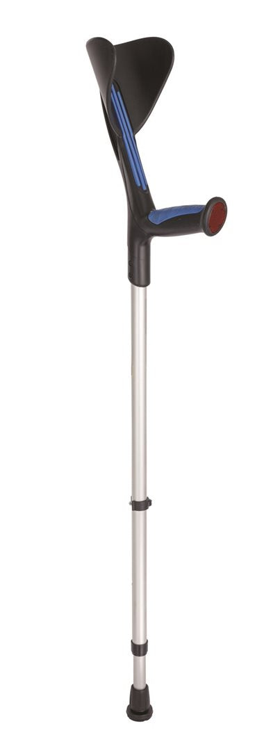 SUPAIR Krücke 140kg alu/blau Softgriff