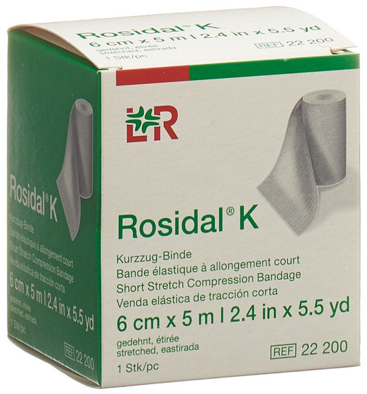 ROSIDAL K Kurzzug-Binde 6cmx5m