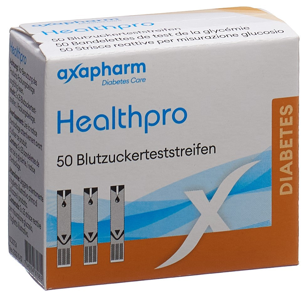HEALTHPRO Blutzucker-Teststreifen