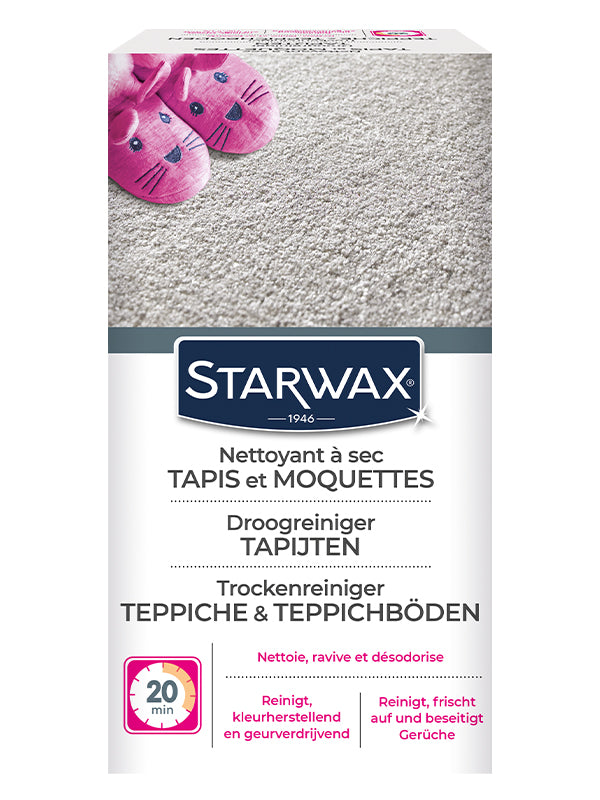 STARWAX Trockenrein Teppiche&Teppichböd