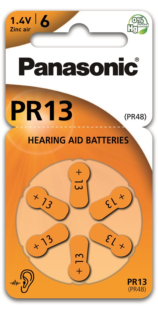 PANASONIC Hörgerät Batterien 13
