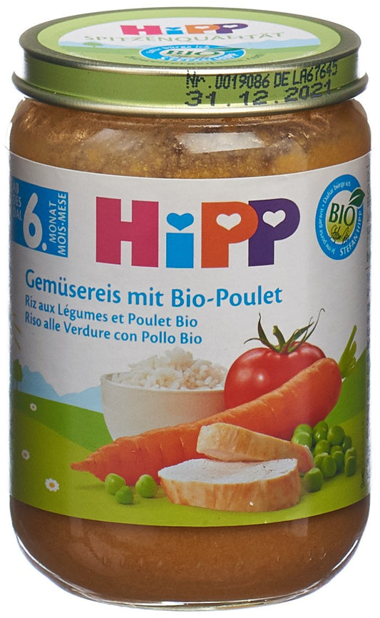 HIPP Gemüsereis mit Bio-Poulet