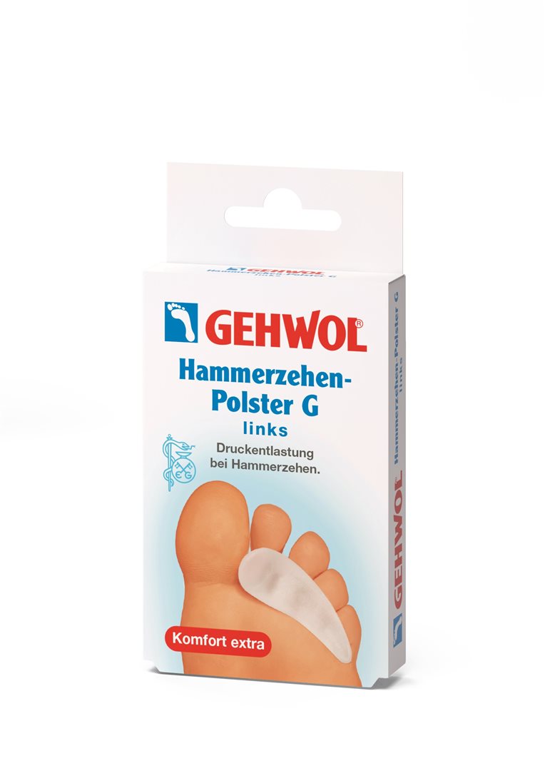 GEHWOL Hammerzehen-Polster G gross links