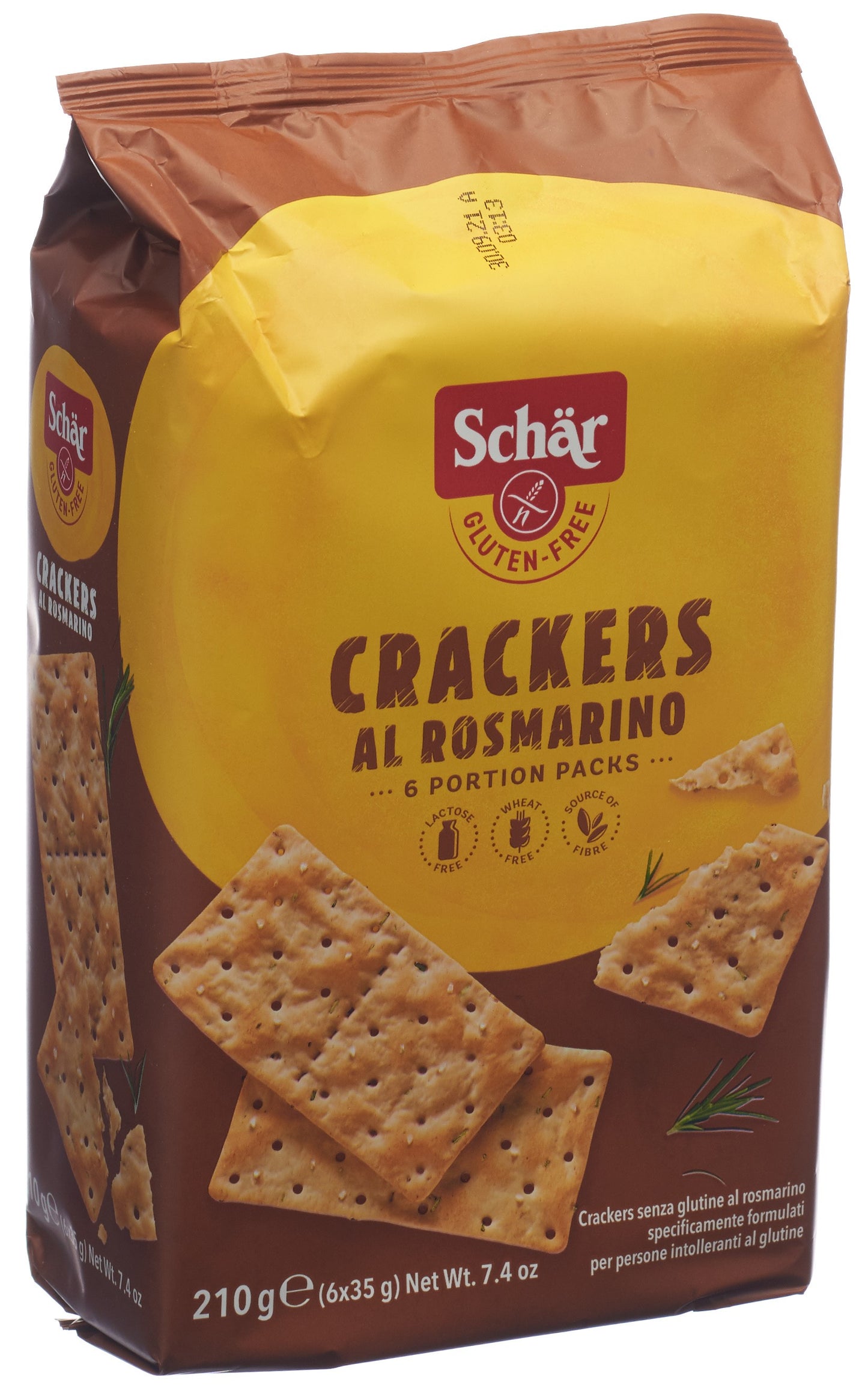 SCHÄR Crackers al rosmarino glutenfrei