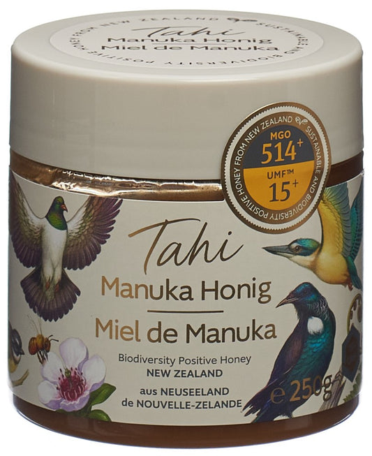 TAHI Manuka Honig UMF 15+ MGO 514+ D/F