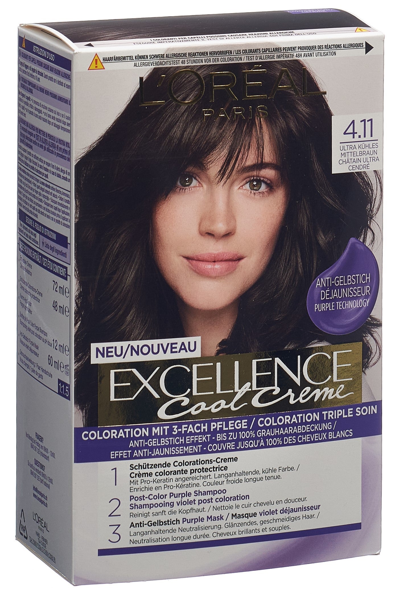 EXCELLENCE Cool Creme 4.11 Ultra Kühles Mittelb