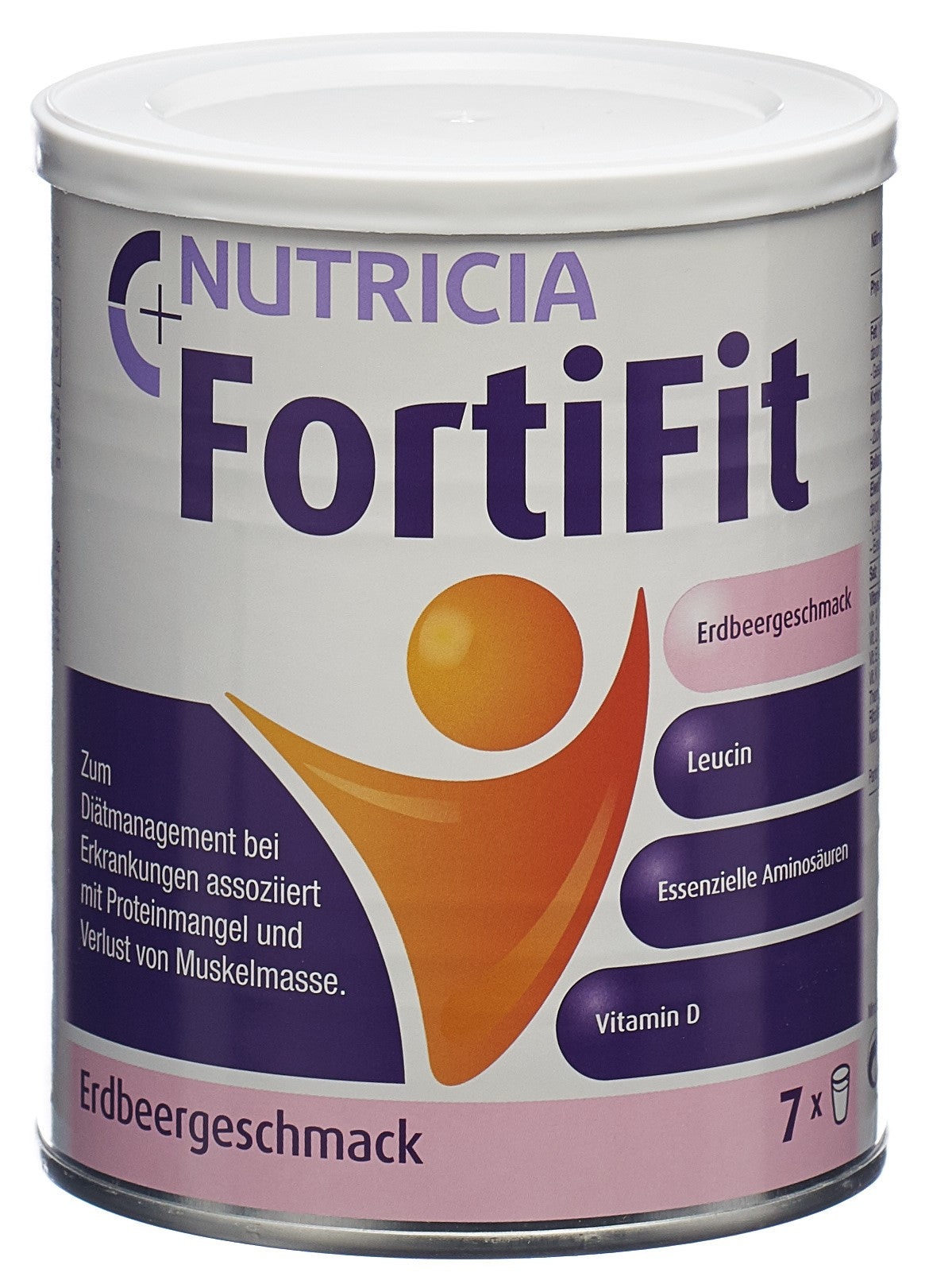 FORTIFIT Plv Erdbeere