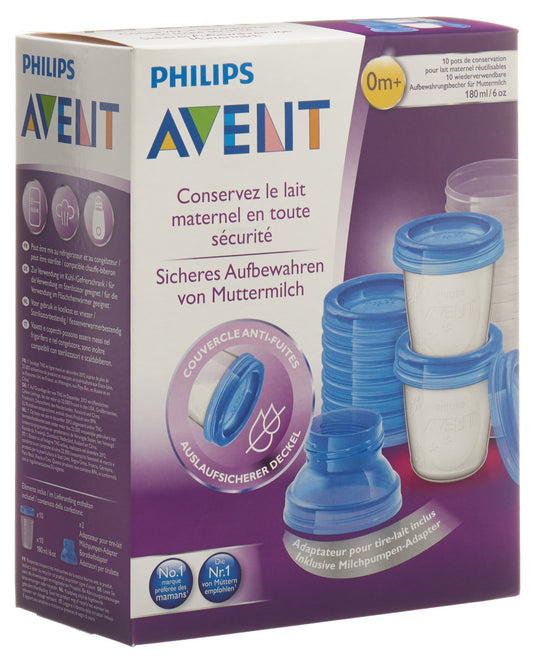 PHILIPS AVENT Muttermilch Becher Set