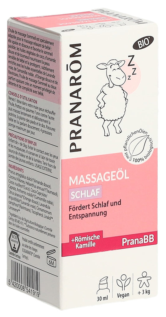 PRANAROM PranaBB Massageöl Schlaf Bio