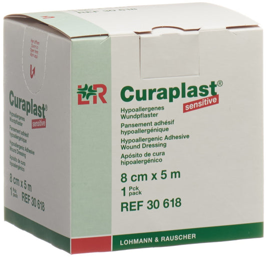 CURAPLAST Wundverband 8cmx5m hautfarbig