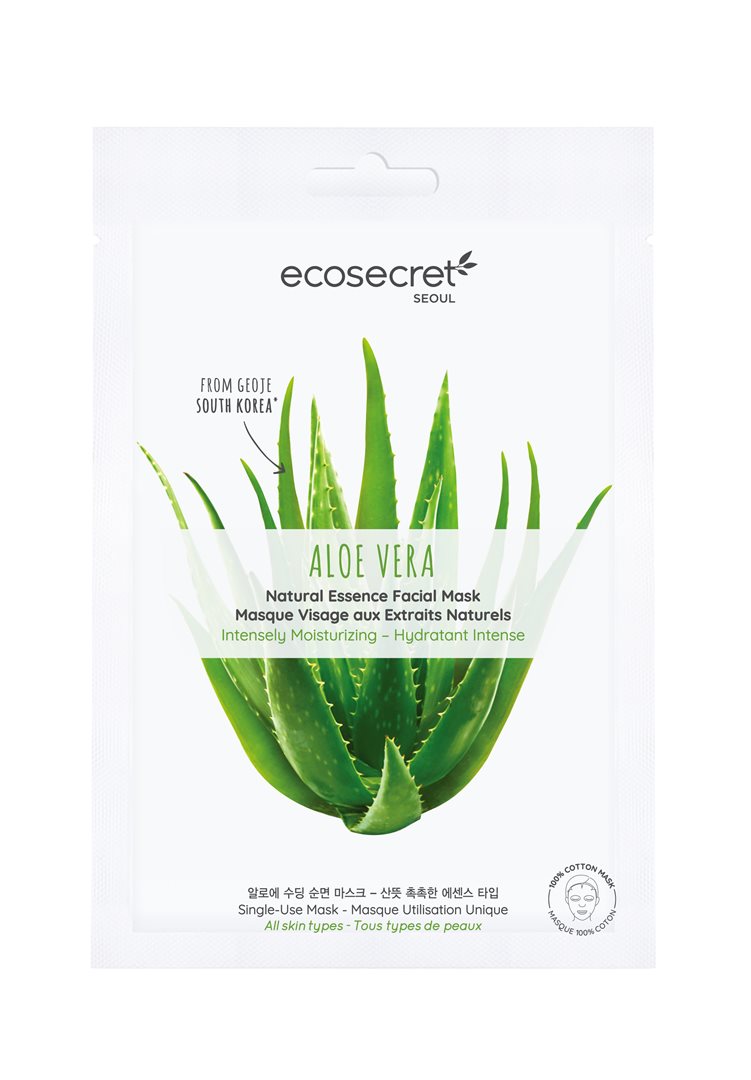 ECOSECRET Gesichtsmaske Intensiv Aloe Vera