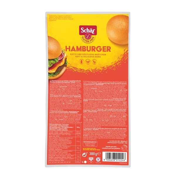 SCHÄR Hamburger glutenfrei