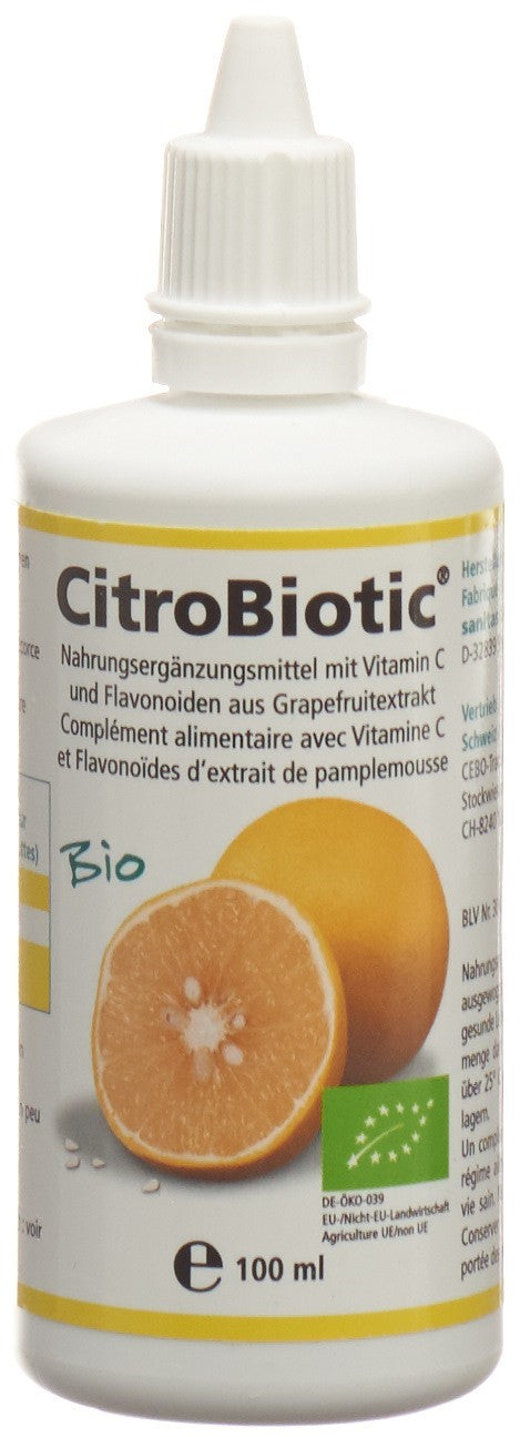 CITROBIOTIC Grapefruitkern Extrakt Bio