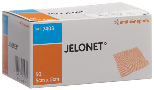 JELONET Paraffingaze 5cmx5cm steril