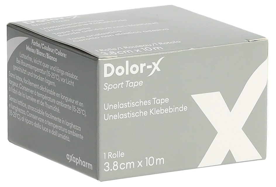DOLOR-X Sport Tape 3.8cmx10m weiss
