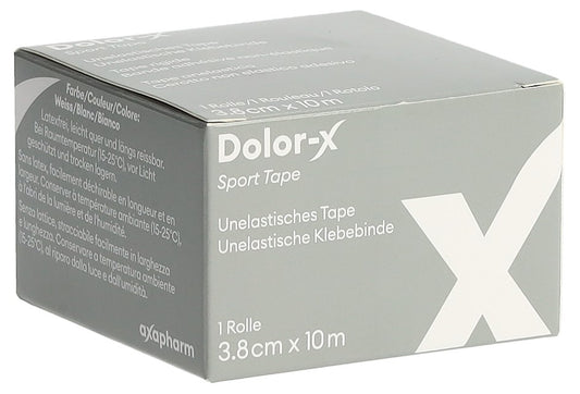 DOLOR-X Sport Tape 3.8cmx10m weiss