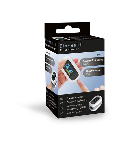 BIOHEALTH Pulsoximeter mit Perfusions-Index