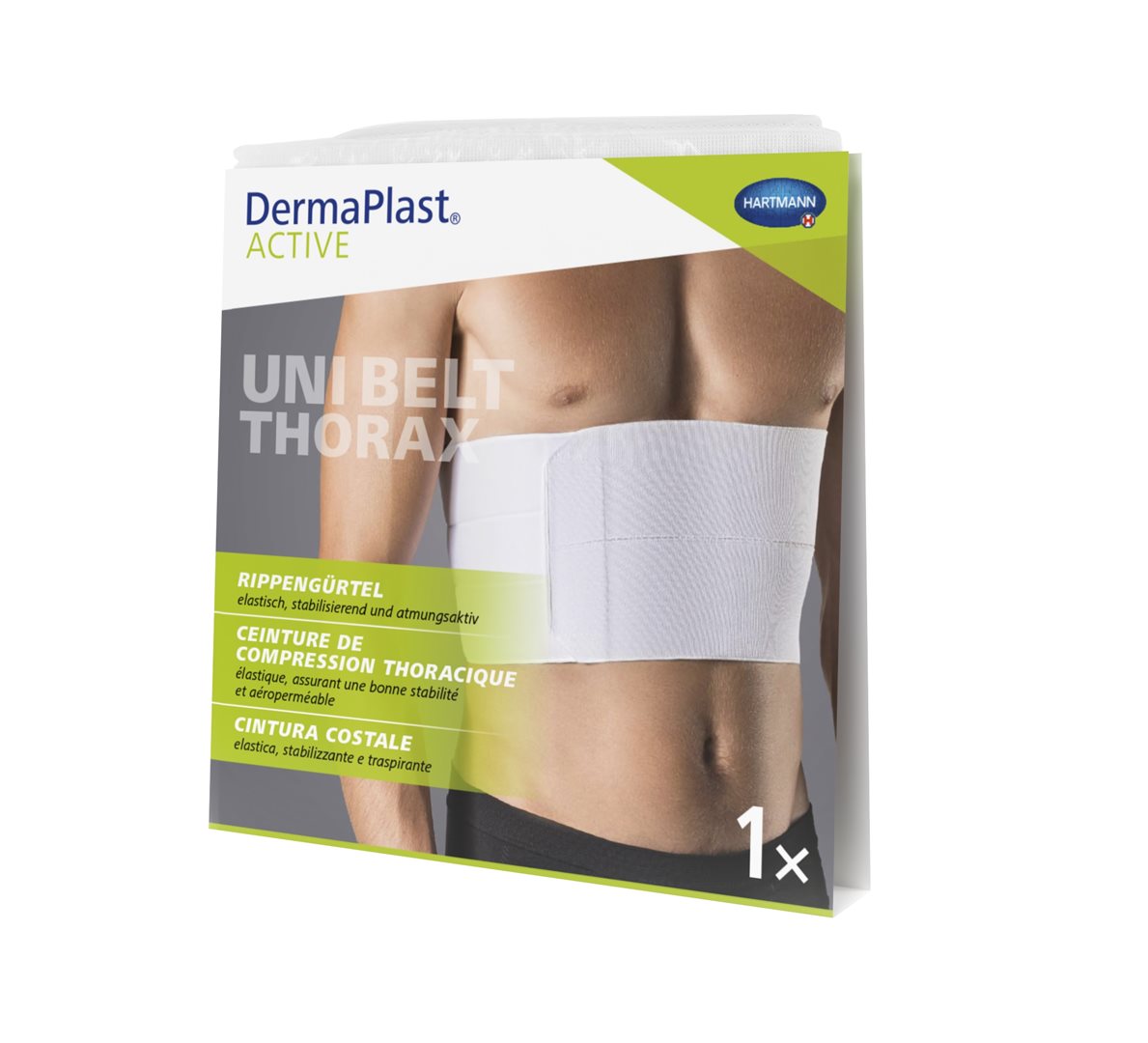 DERMAPLAST Active Uni Belt Thorax 3 100-125cm Men