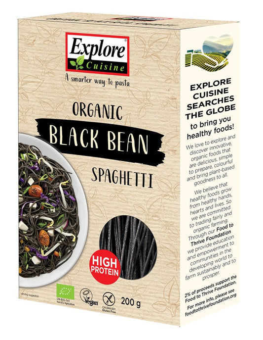 EXPLORE CUISINE Spaghetti schwarze Bohne Bio