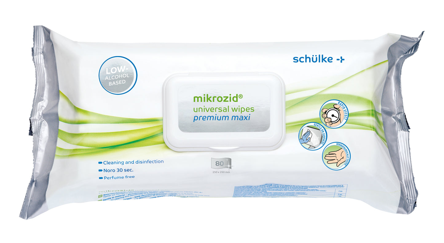 MIKROZID universal wipes premium maxi