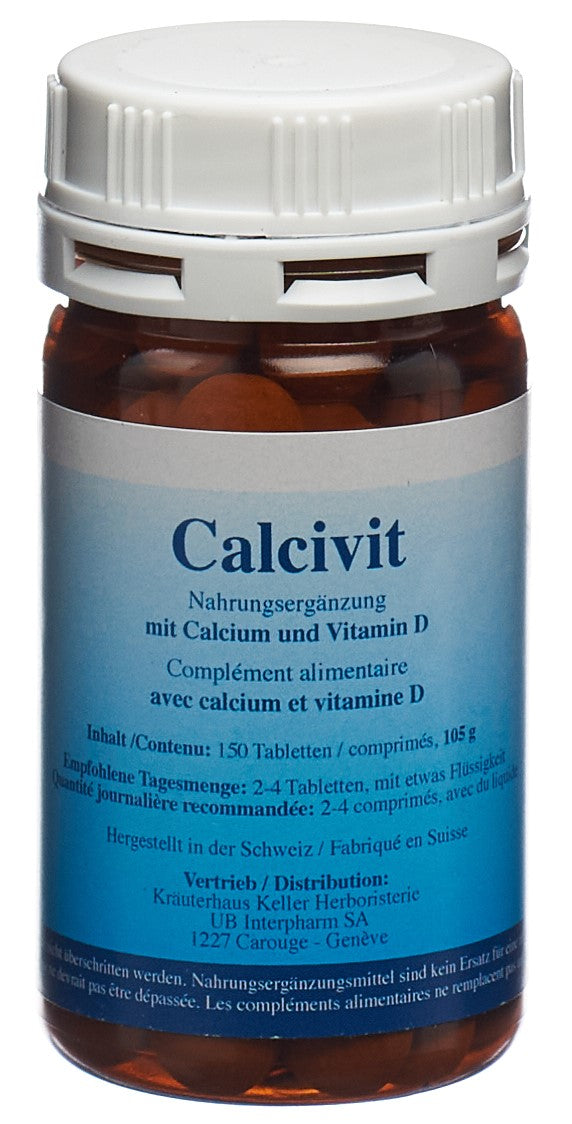 CALCIVIT Calcium und Vitamin D Tabl