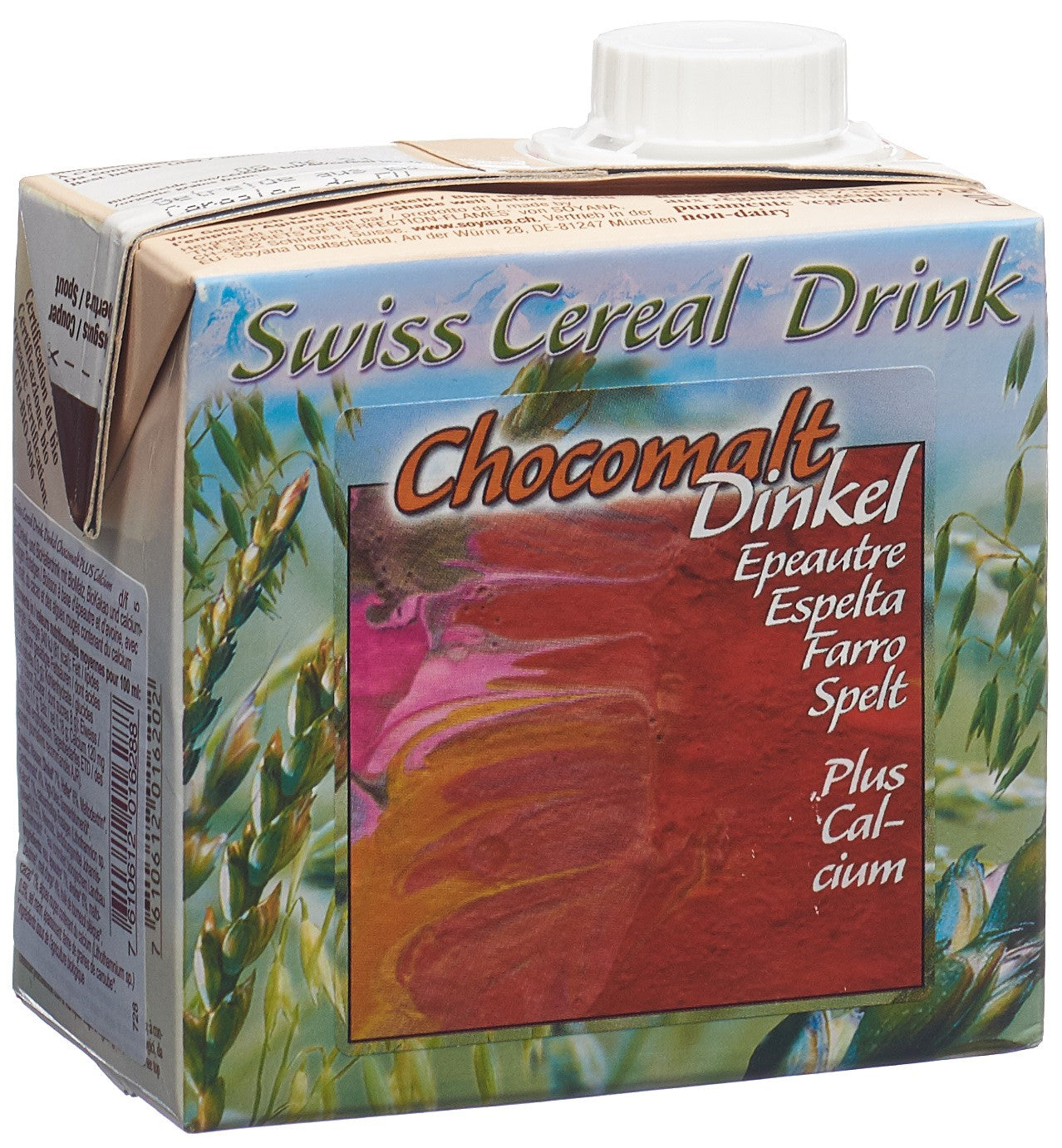 SOYANA SWISS Cereal Dinkel Drink Chocom Bio