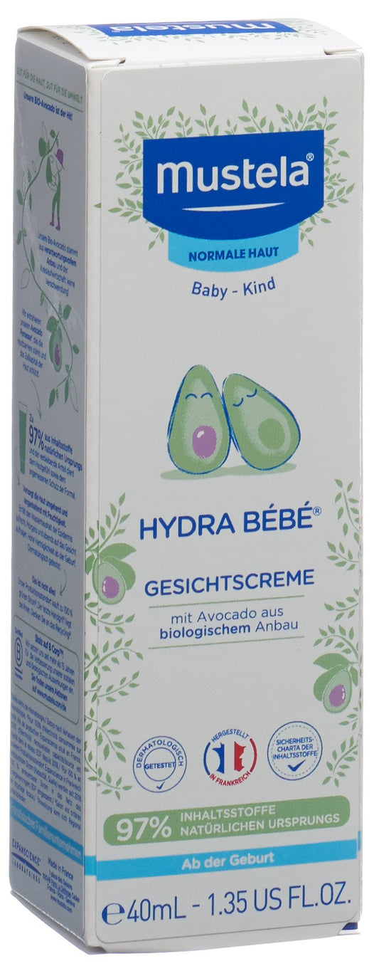 MUSTELA Hydra Bébé Gesichtscreme norm Haut