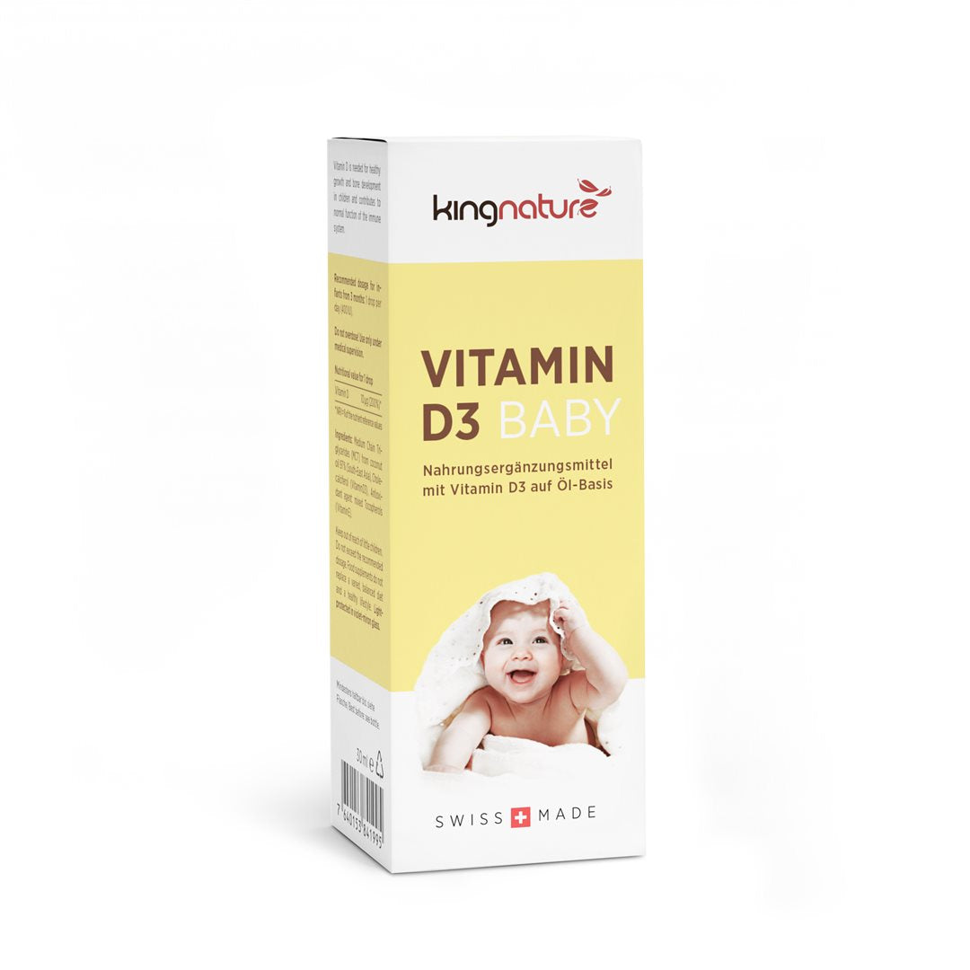 KINGNATURE VITAMIN D3 BABY 400 IE Drops