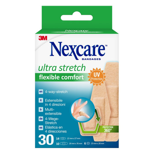 3M NEXCARE Pflaster Ult Stretch 3 Gröss ass