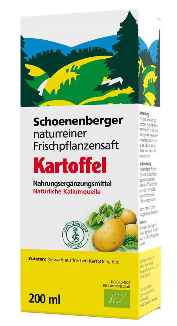 SCHOENENBERGER Kartoffel Frischpfl Saft Bio