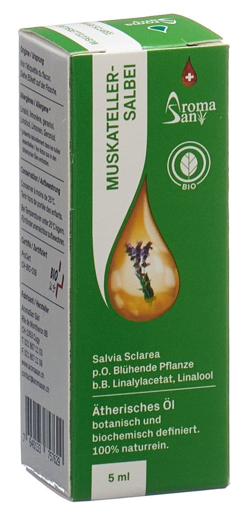AROMASAN Muskateller Salbei Äth/Öl Schach Bio