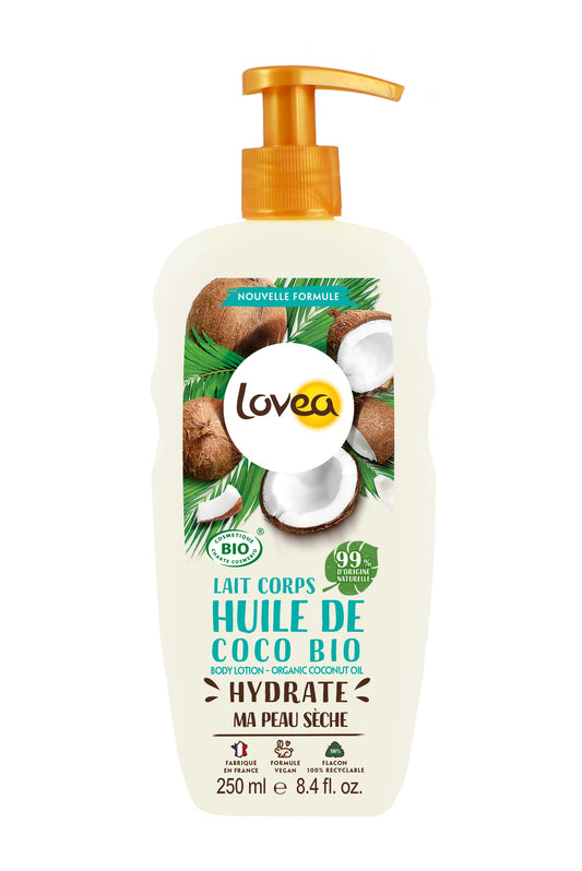 LOVEA Körpermilch bio-Kokosnussöl