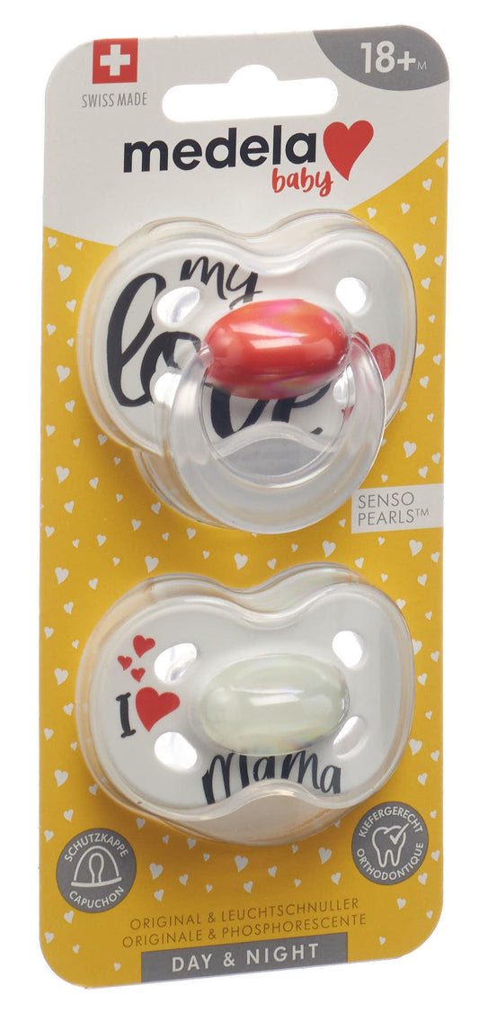 MEDELA Baby Nuggi Day&Night 18+ Sig Love