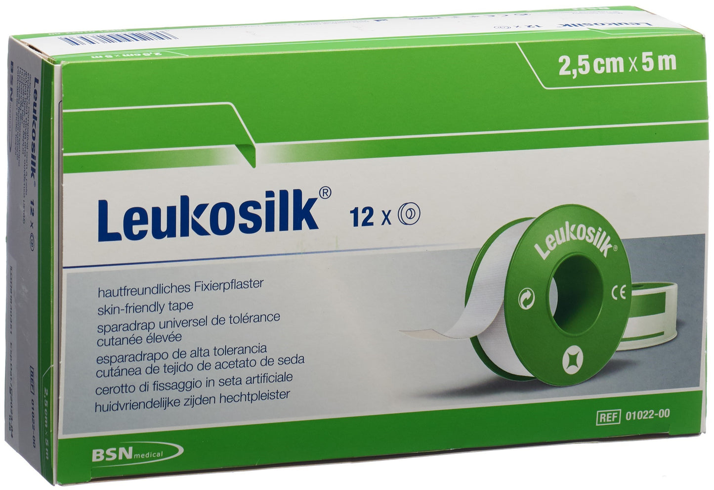 LEUKOSILK hautfreundl Fixierpf 5mx2.5cm