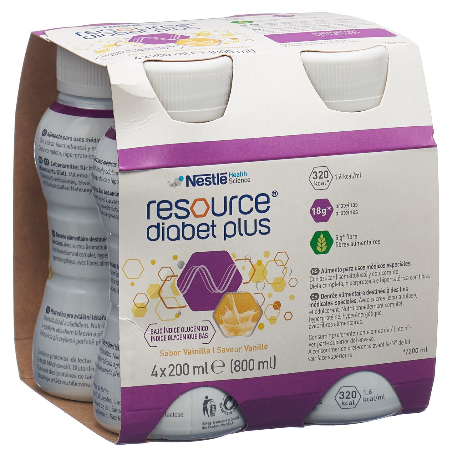 RESOURCE Diabet Plus Vanille