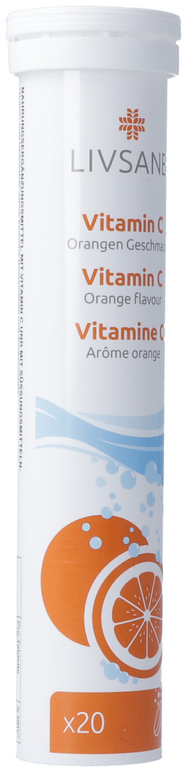 LIVSANE Vitamin C Orangen Geschmack