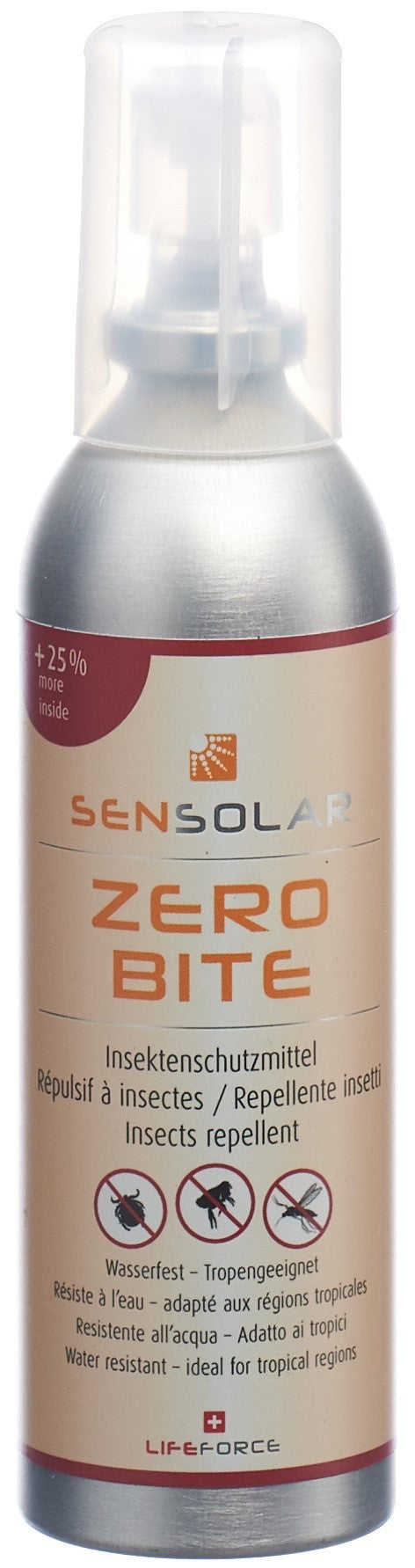 SENSOLAR Zero Bite Mücken & Zeckenschutz