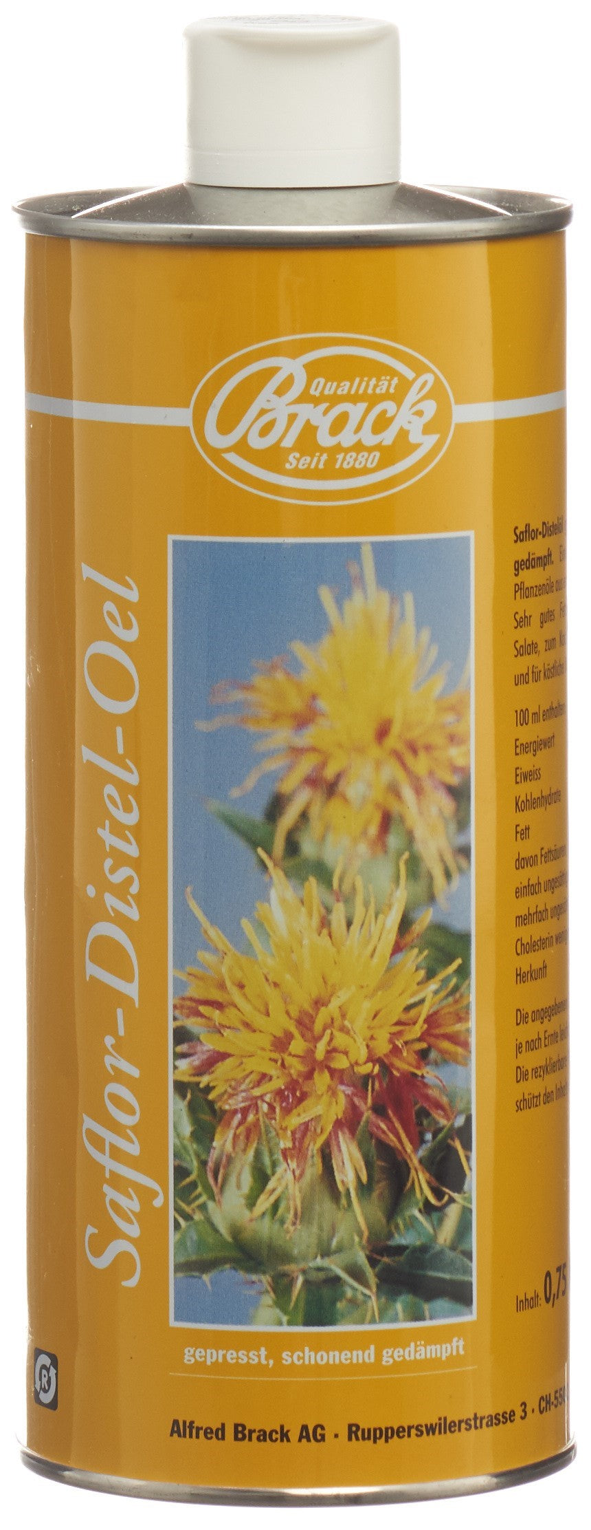 BRACK Safloröl gepresst