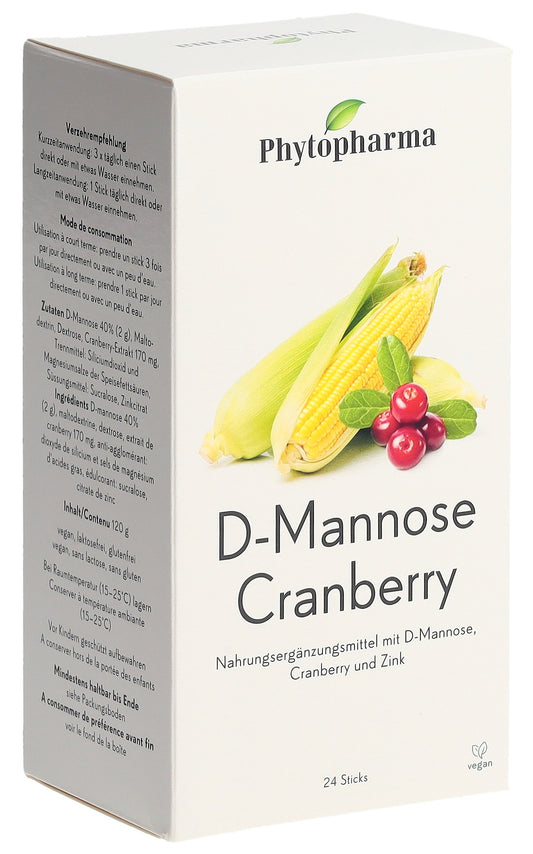 PHYTOPHARMA D-Mannose Cranberry