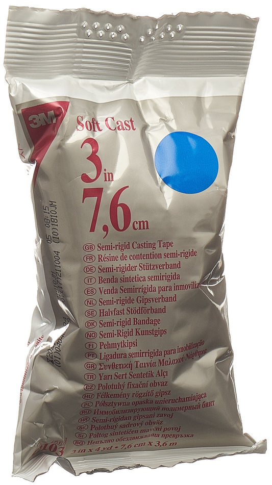 3M Scotchcast Softcast 7.5cmx3.65m blau