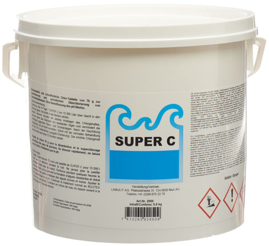 SUPER C Chlorschocktabletten 70g