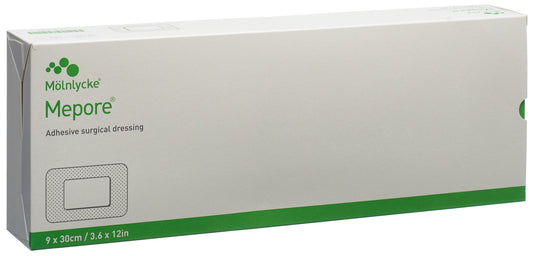 MEPORE Wundverband 30x9cm Wundki 25x5cm (n)