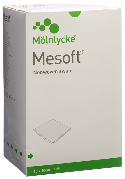 MESOFT NW Vlieskompr 10x10cm st